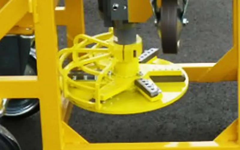 CAモルタル掘削機