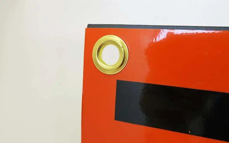 「留置中」表示標 （工事用重機械用）